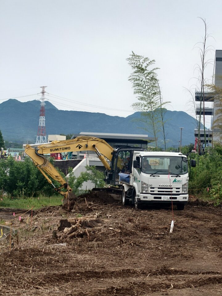 重機オペレーター　土木工事　遺跡発掘　高崎市　の画像