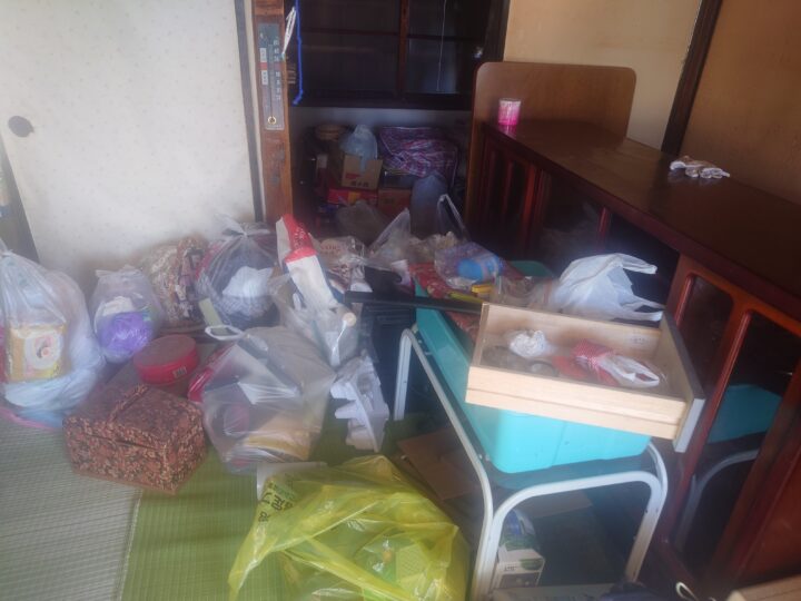 生前整理　遺品整理　アパート　群馬県沼田市　の画像